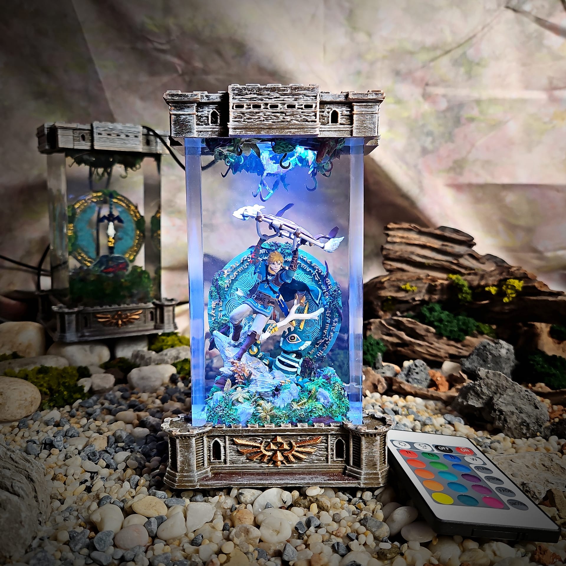 Zelda Link Enchanted Tower Lamp