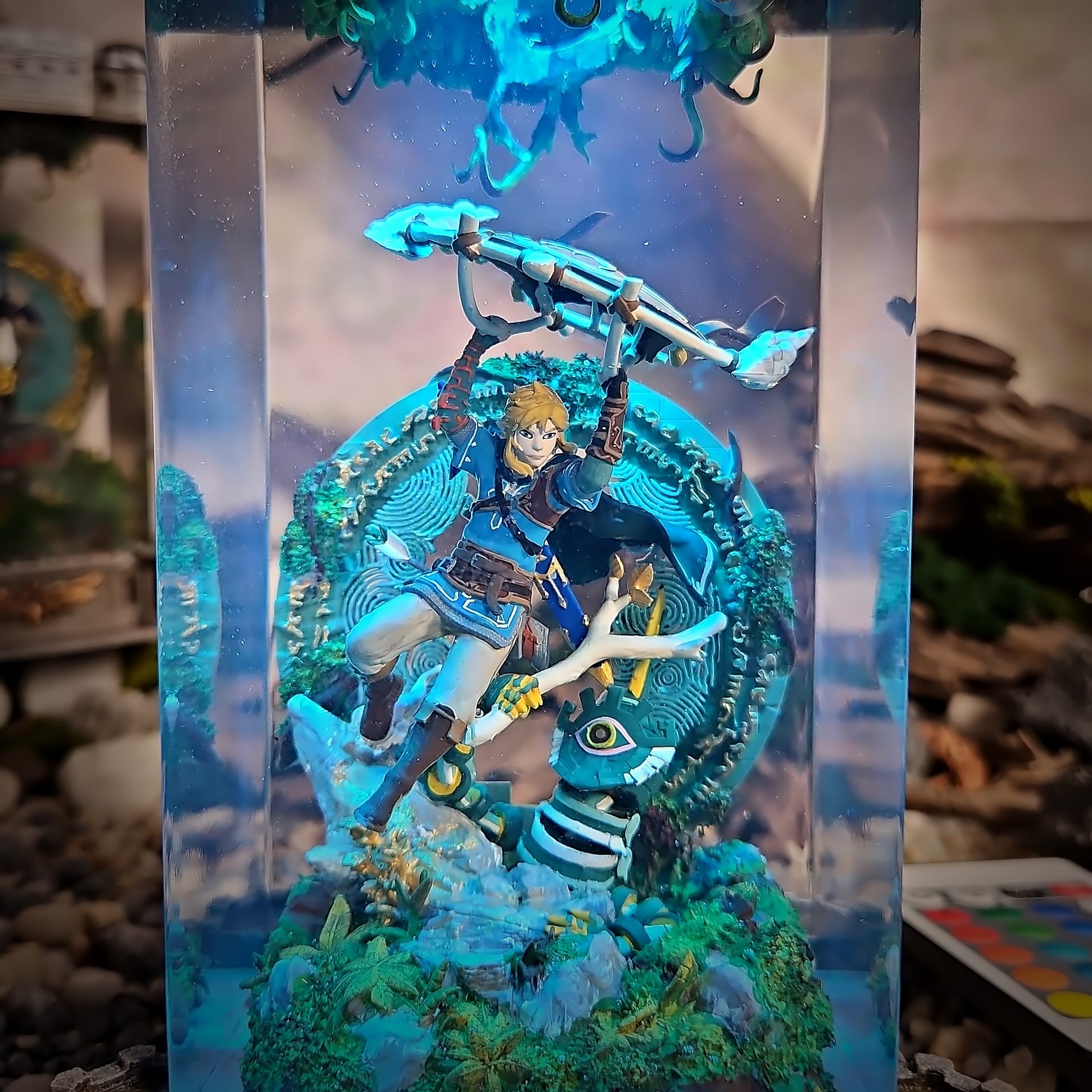 Zelda Link Enchanted Tower Lamp - Image 3