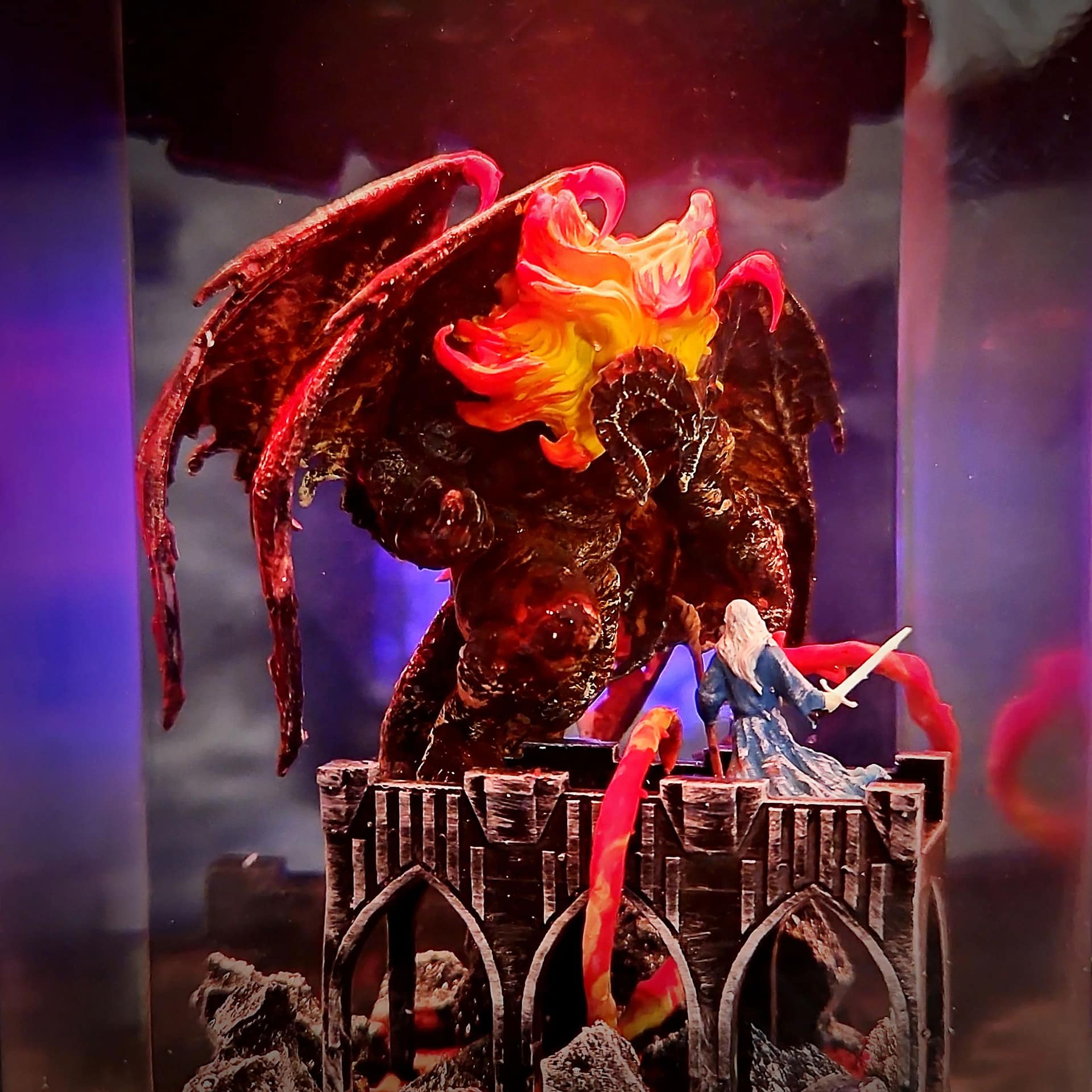 Balrog vs Gandalf - The Lord of the Rings Lamp - Image 3