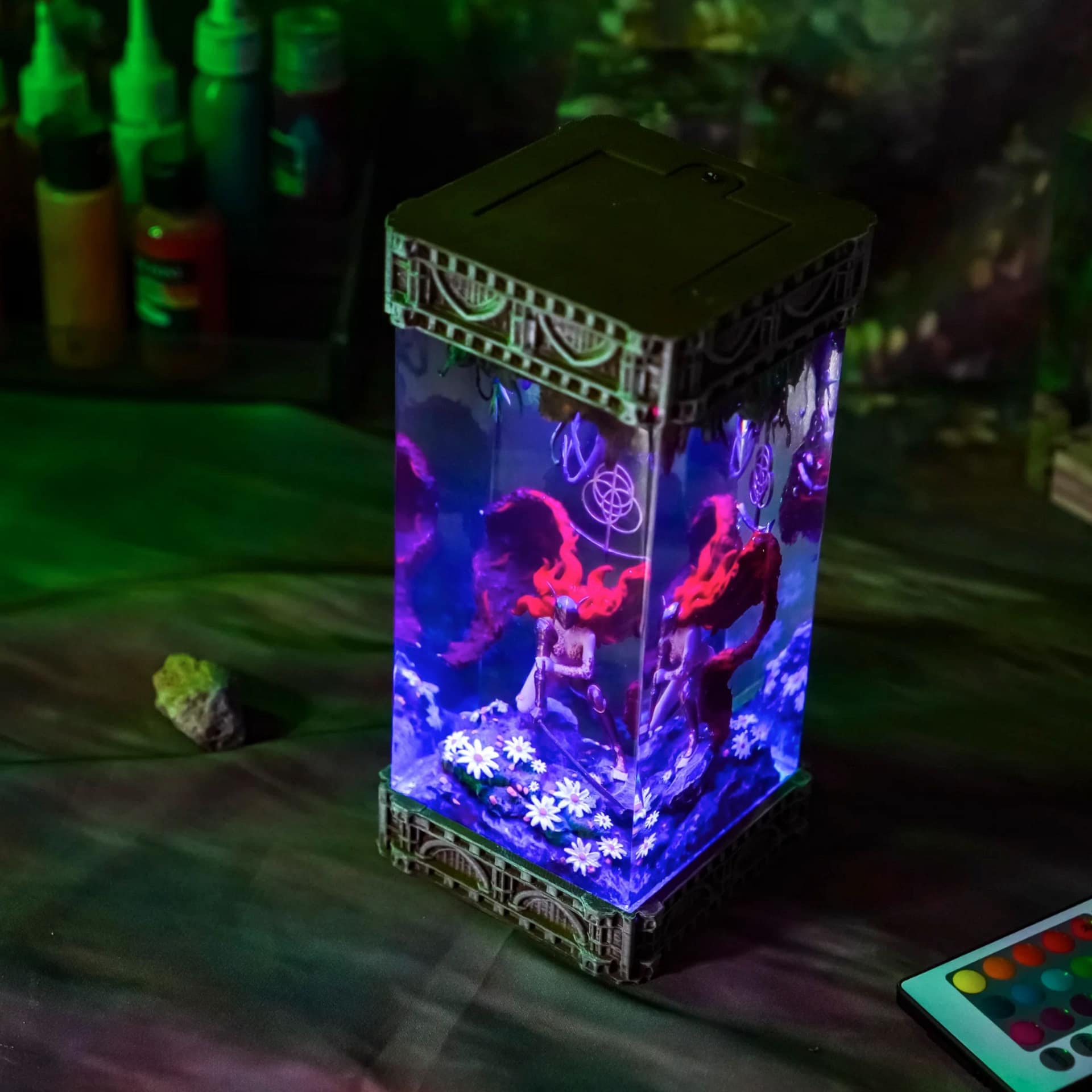 Malenia Blade of Miquella, Goddess of Rot Elden Ring Lamp - Image 4