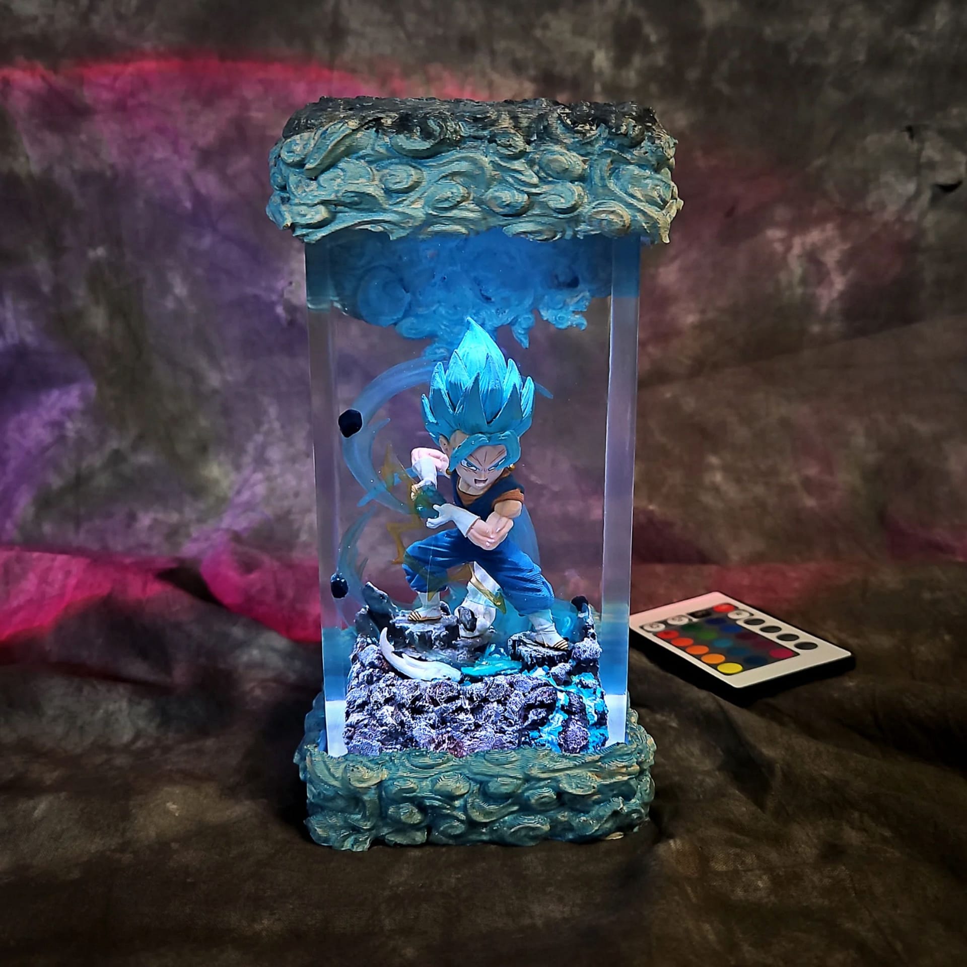 Vegito Blue Final Kamehameha Dragon Ball Super Lamp