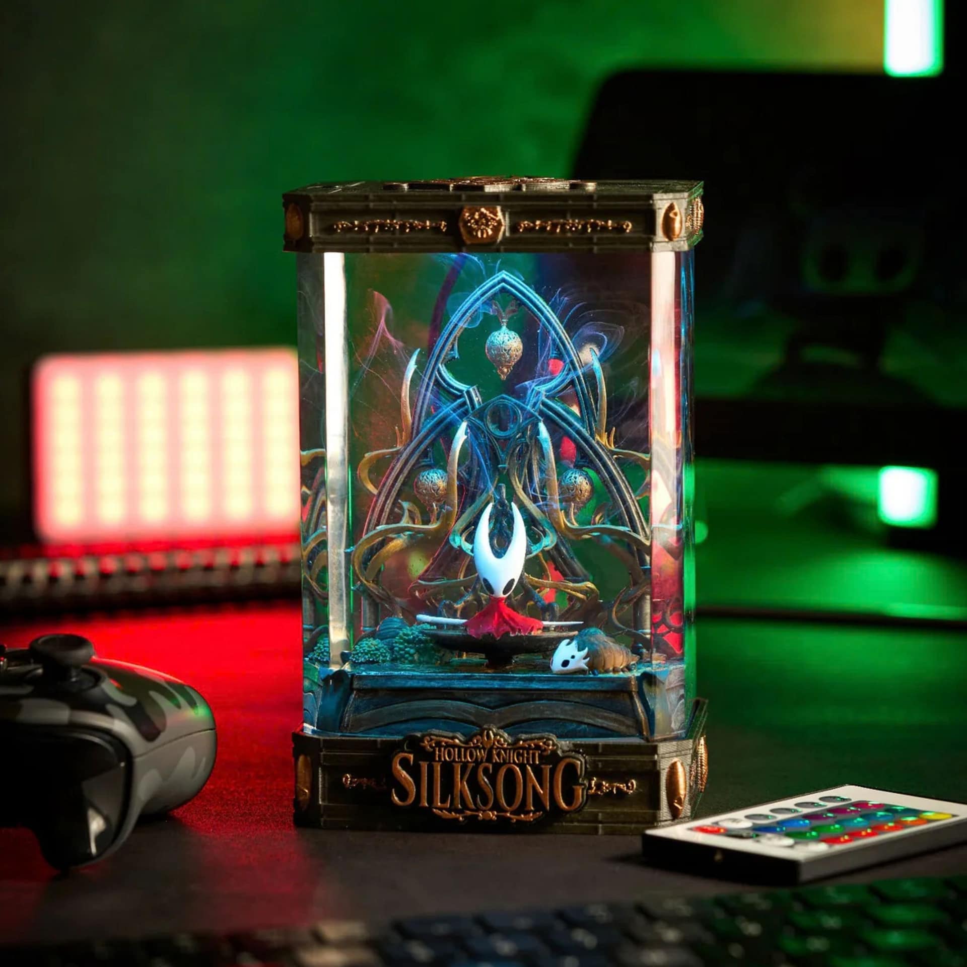 Hornet & Forest Altar Lamp - Hollow Knight Silksong