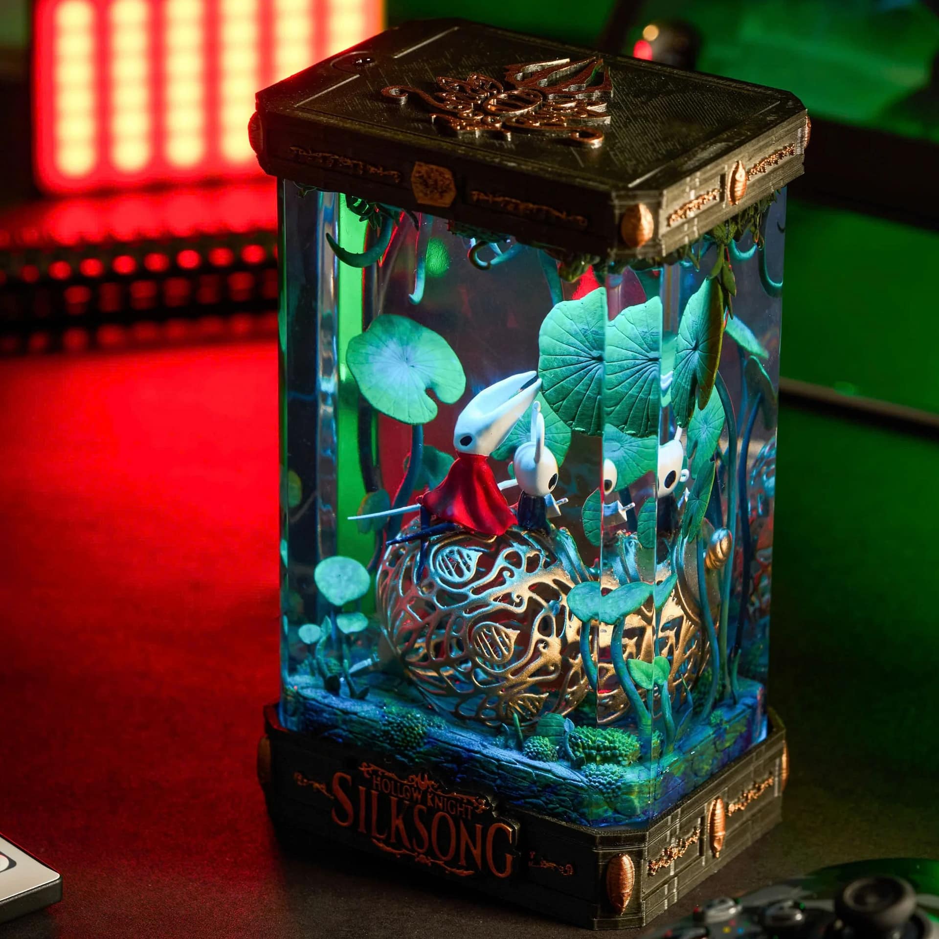 Hornet & Whispering Forest of Hallownest Lamp - Hollow Knight Silksong - Image 4