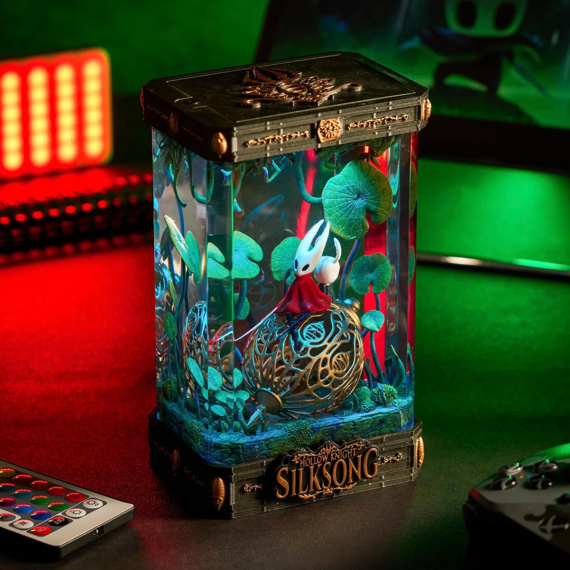 Hornet & Whispering Forest of Hallownest Lamp - Hollow Knight Silksong - Image 3