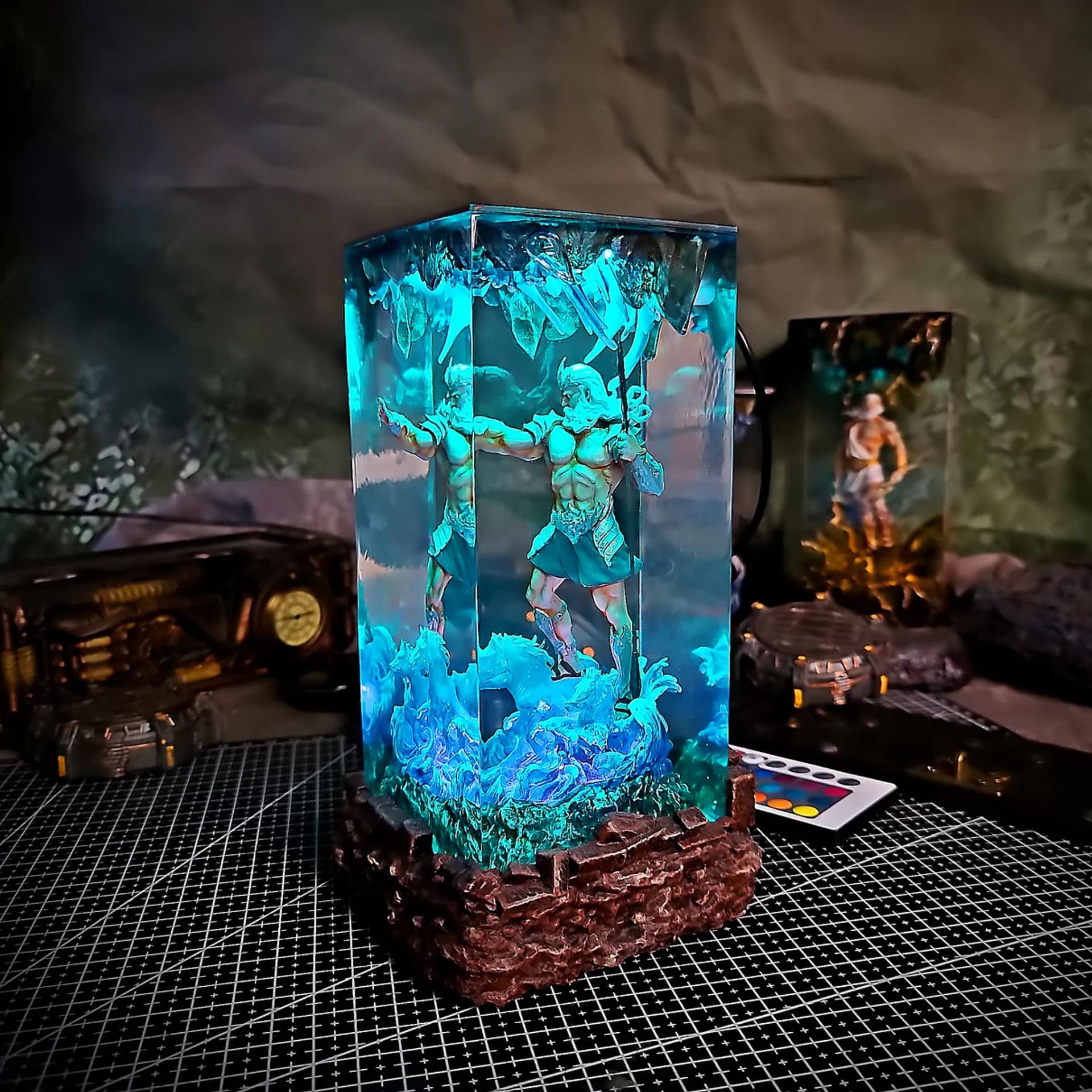 Poseidon Lamp - Greek Mythology - Image 5