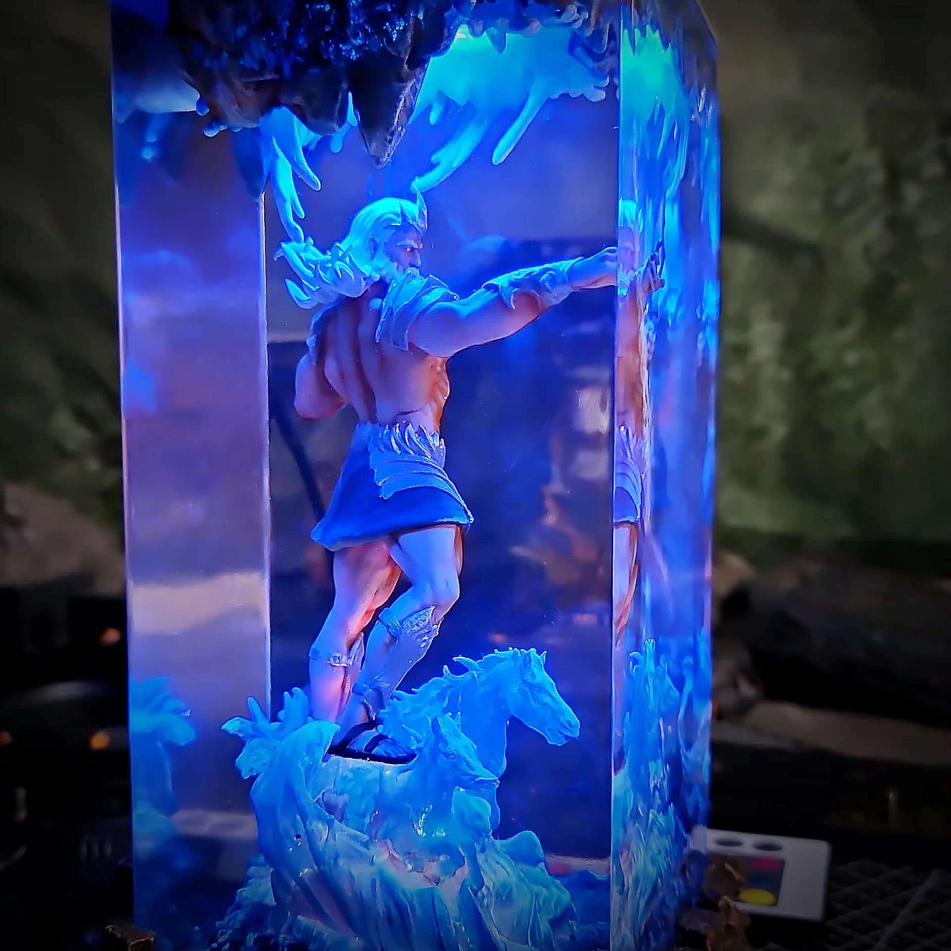 Poseidon Lamp - Greek Mythology - Image 3