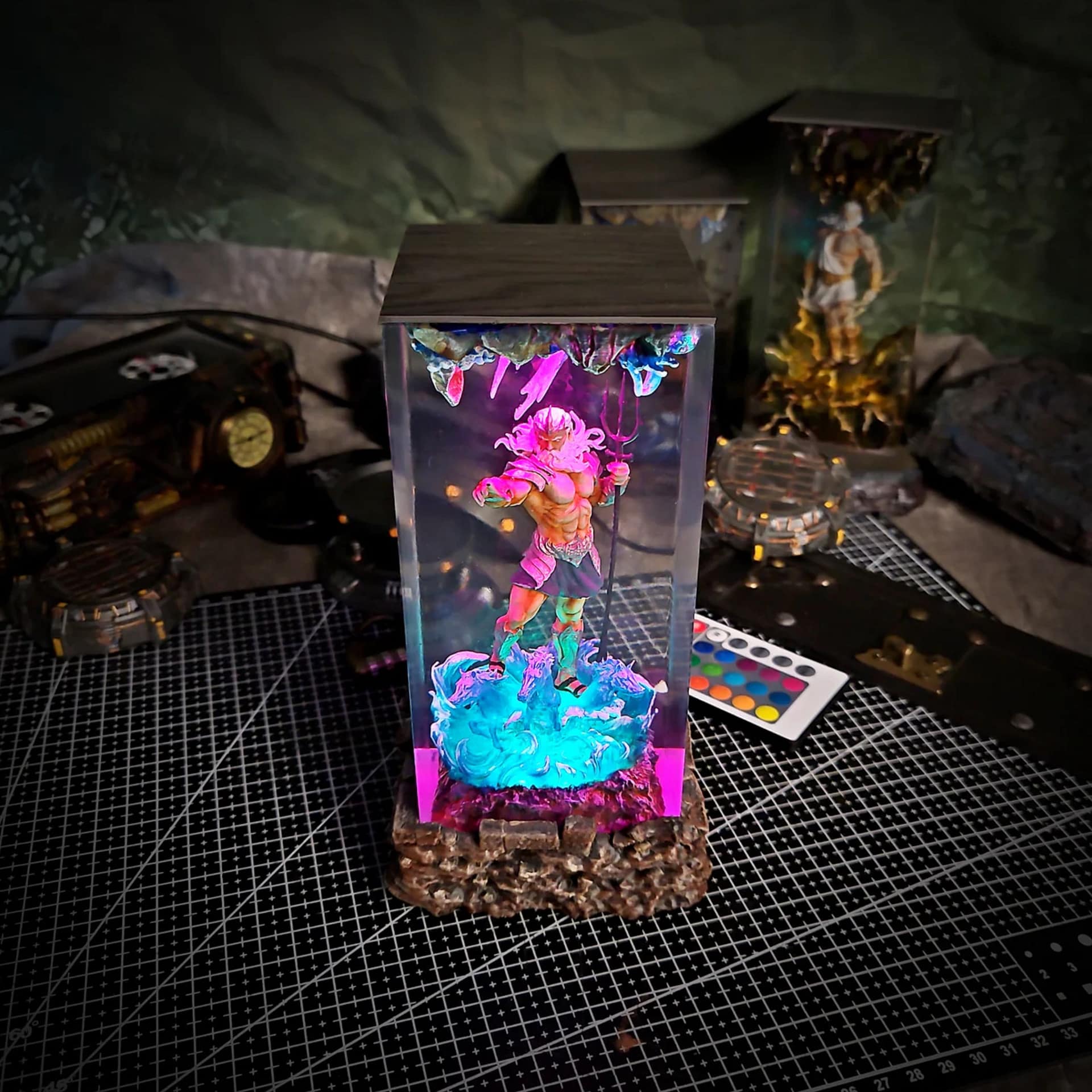 Poseidon Lamp - Greek Mythology - Image 2